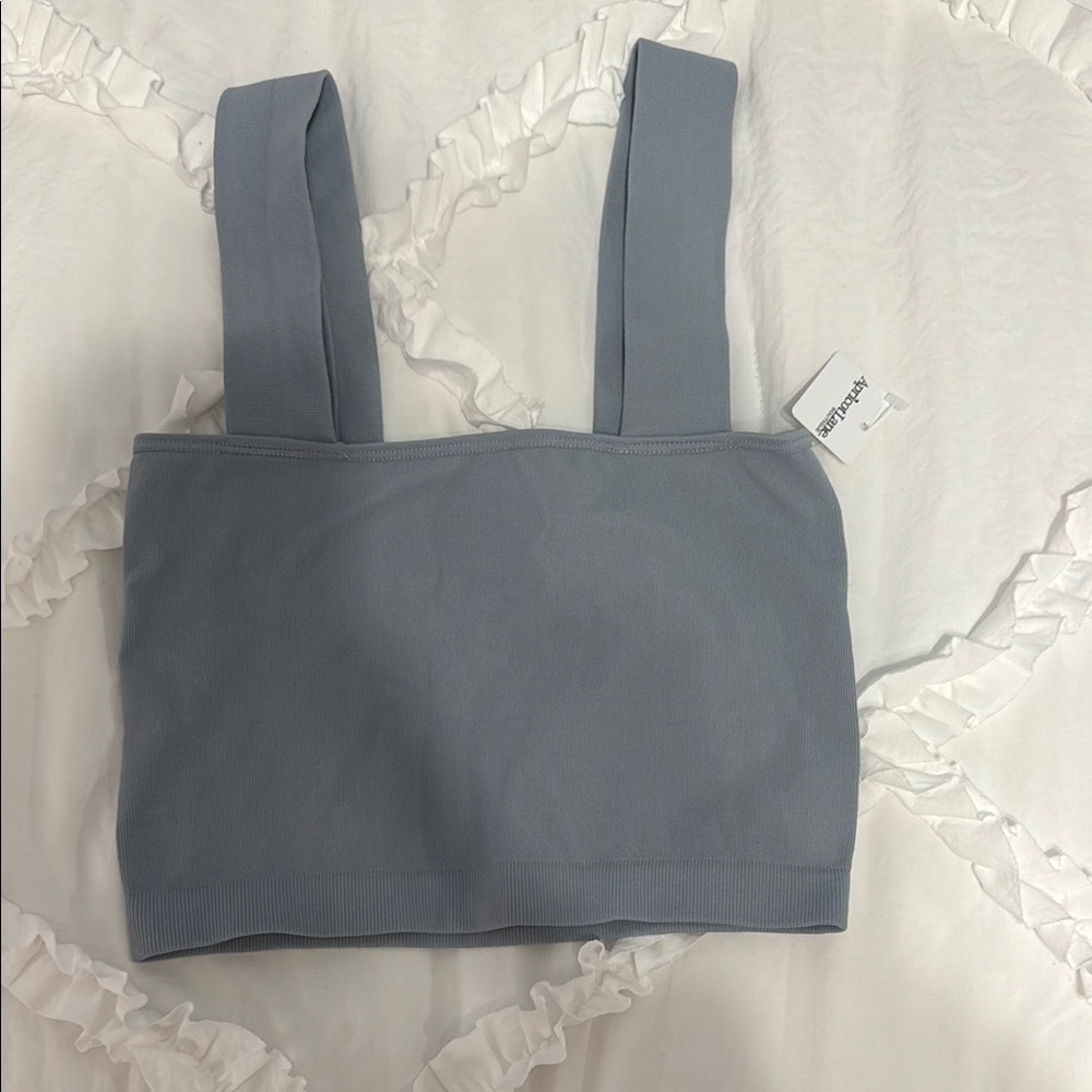 ApricotLane Seamless Grey cropped tank